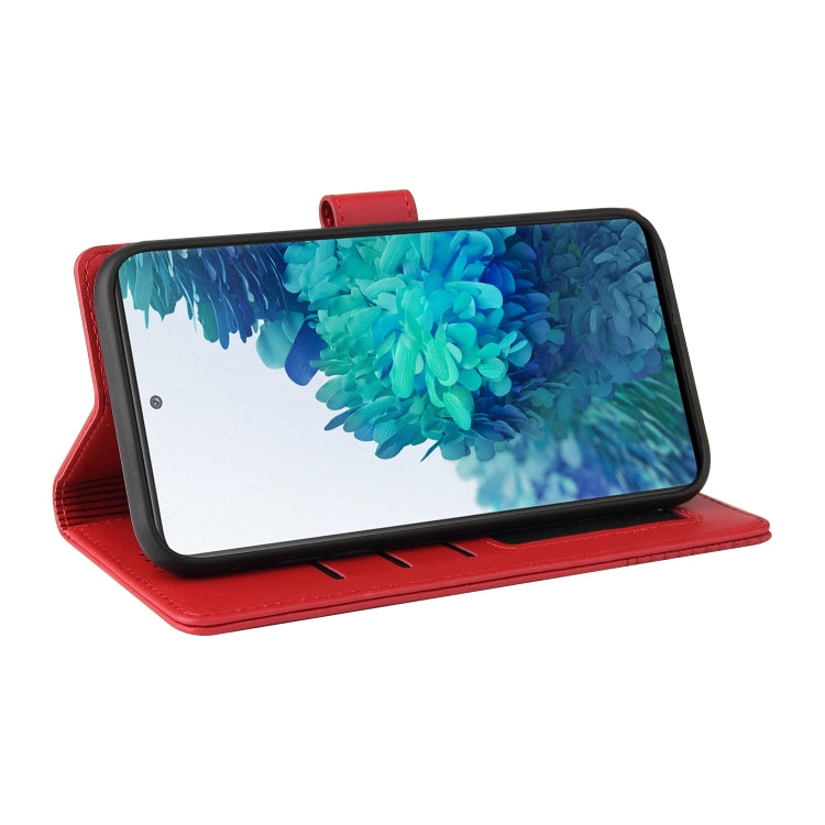 For Samsung Galaxy S20 FE GQUTROBE Skin Feel Magnetic Leather Phone Case