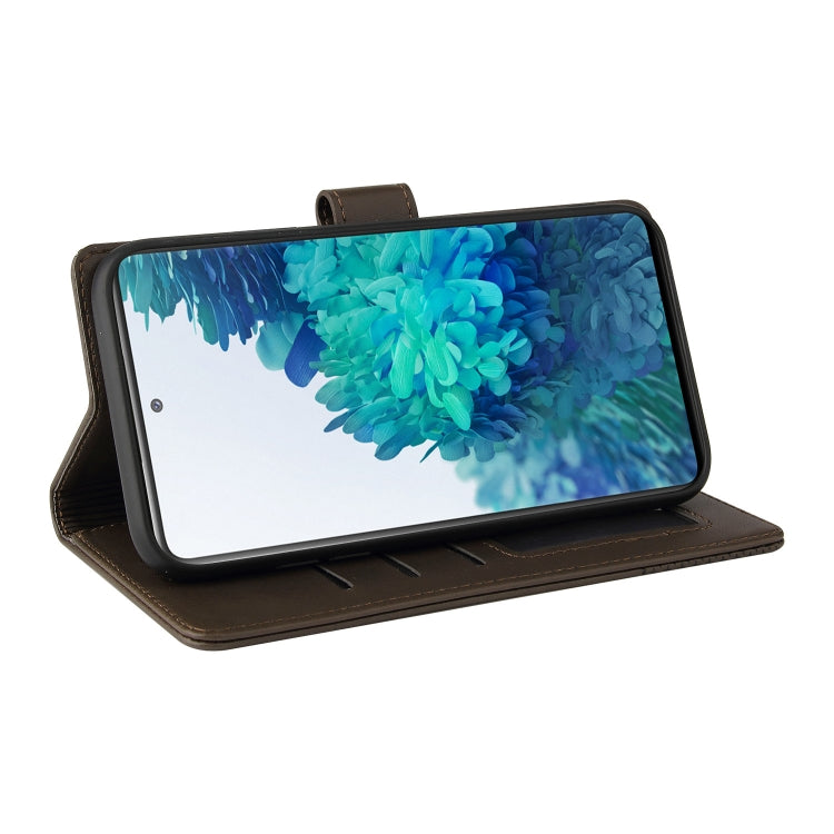 For Samsung Galaxy S20 FE GQUTROBE Skin Feel Magnetic Leather Phone Case