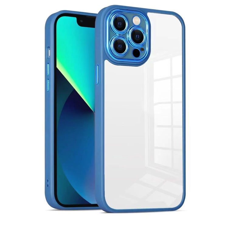 For iPhone 11 Pro Max Cat-eye Electroplating TPU + Acrylic Phone Case