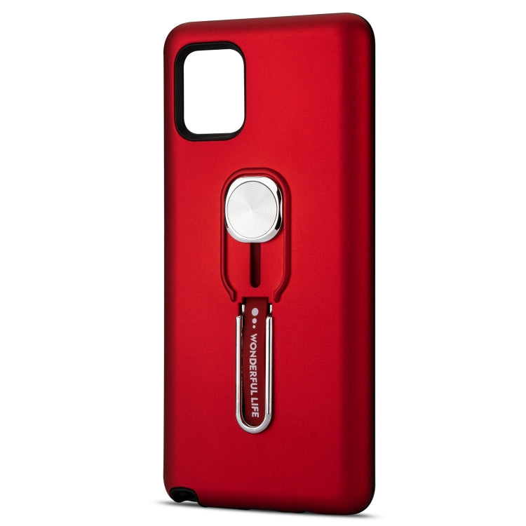 For Galaxy A81 / Note 10 Lite King Thunder God Silicone Mobile Phone Case with Ring Stand