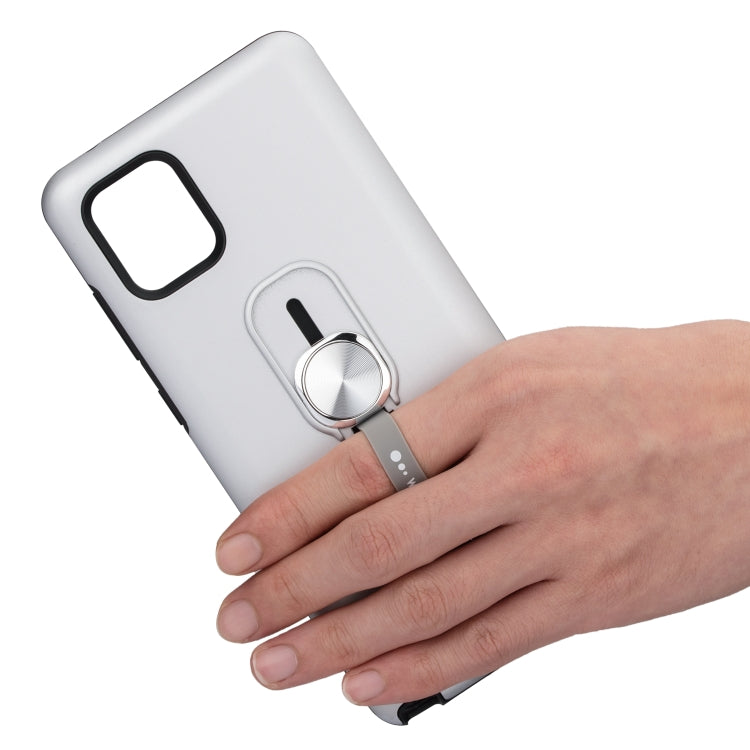 For Galaxy A81 / Note 10 Lite King Thunder God Silicone Mobile Phone Case with Ring Stand