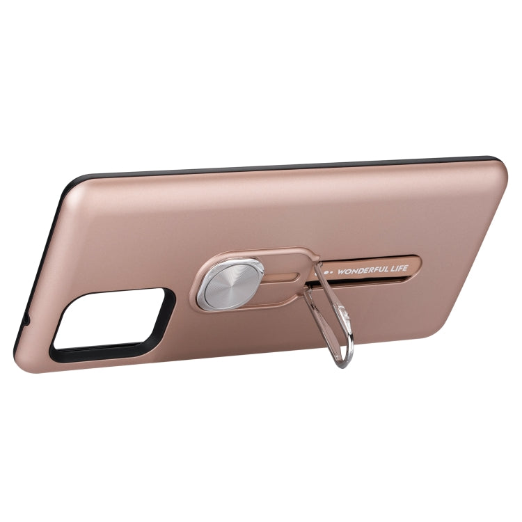 For Galaxy A91 / S10 Lite King Thunder God Silicone Mobile Phone Case with Ring Stand
