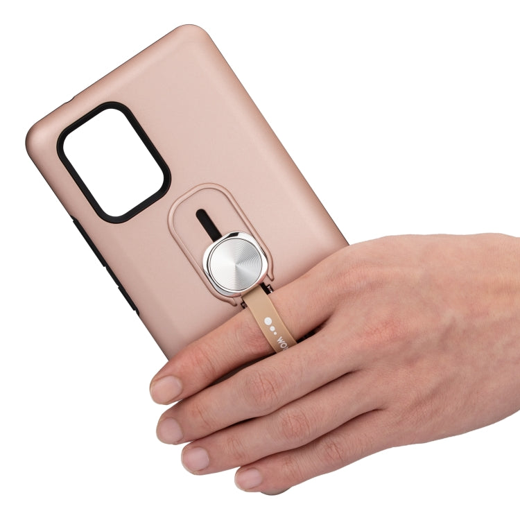 For Galaxy A91 / S10 Lite King Thunder God Silicone Mobile Phone Case with Ring Stand