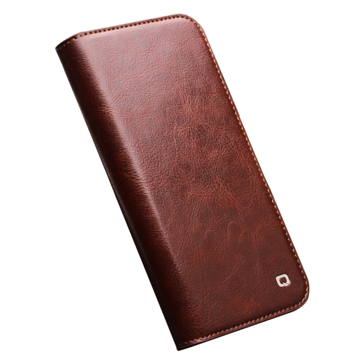 For iPhone 14 Pro Max QIALINO Horizontal Flip Leather Phone Case