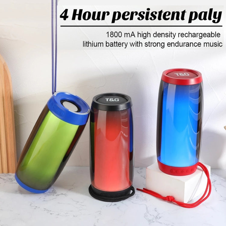 T&G TG335 1800mAh Portable Color LED Wireless Bluetooth Speaker