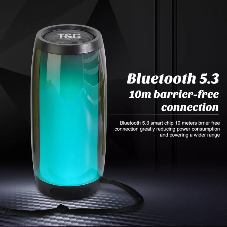 T&G TG335 1800mAh Portable Color LED Wireless Bluetooth Speaker