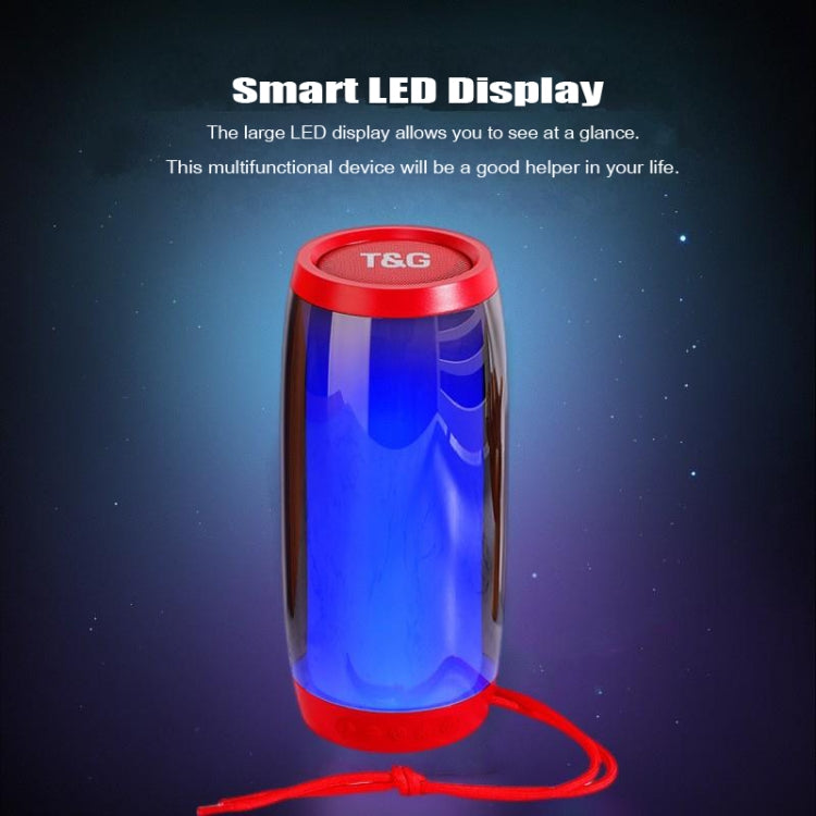 T&G TG335 1800mAh Portable Color LED Wireless Bluetooth Speaker