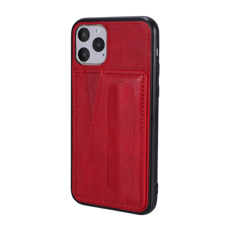 For iPhone 11 Pro PU Leather Card Slot Phone Case