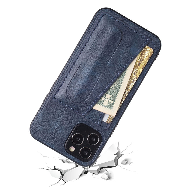 For iPhone 12 Pro PU Leather Card Slot Phone Case