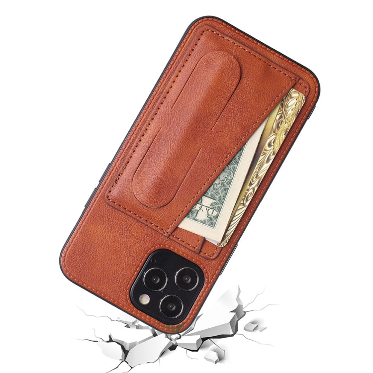 For iPhone 13 Pro PU Leather Card Slot Phone Case