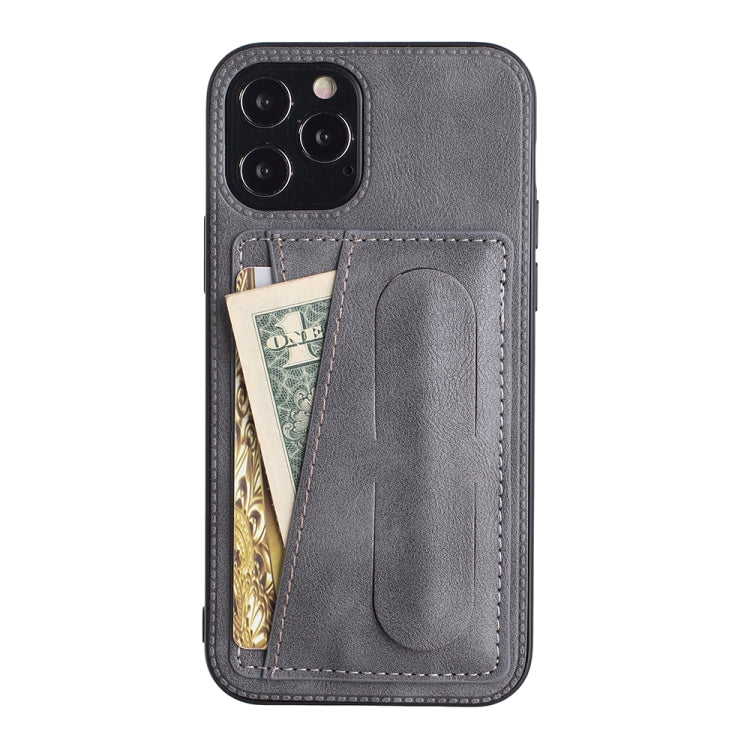 For iPhone 13 Pro PU Leather Card Slot Phone Case