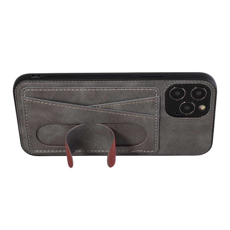 For iPhone 13 Pro PU Leather Card Slot Phone Case