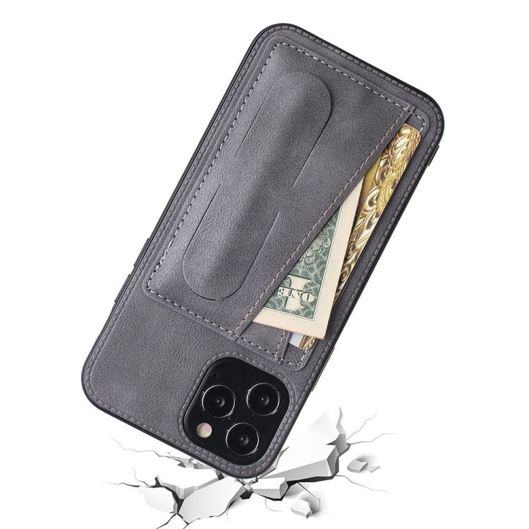 For iPhone 13 Pro PU Leather Card Slot Phone Case