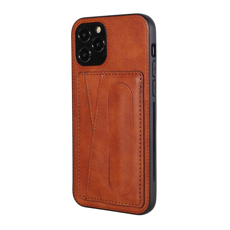 For iPhone 13 Pro Max PU Leather Card Slot Phone Case