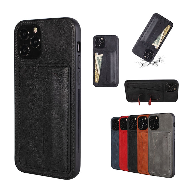 For iPhone 14 Pro Max PU Leather Card Slot Phone Case