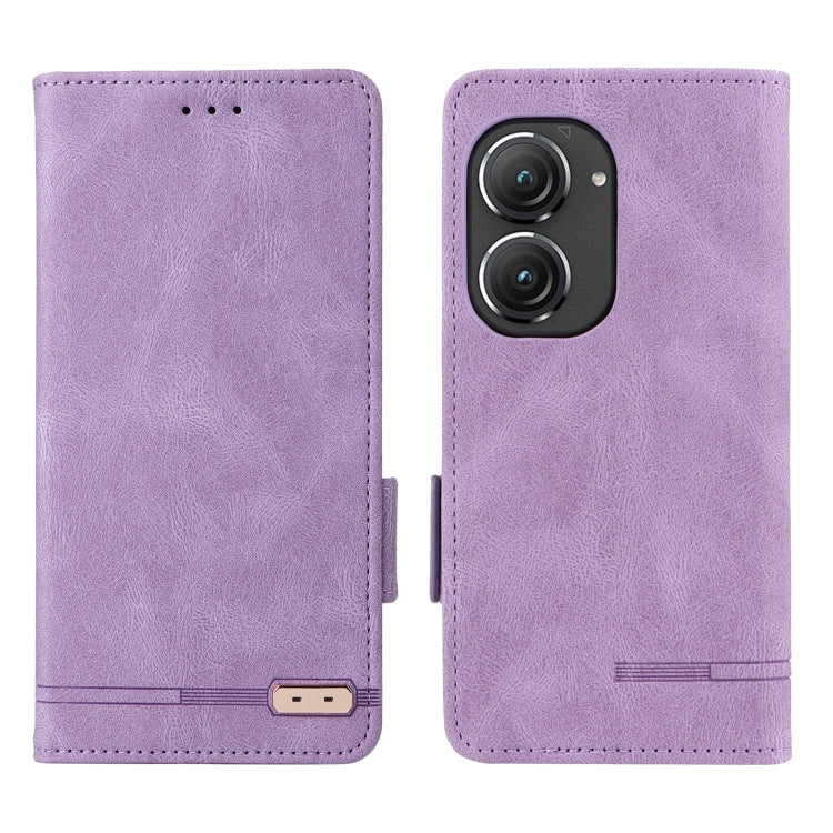 For Asus Zenfone 9 Magnetic Clasp Flip Leather Phone Case