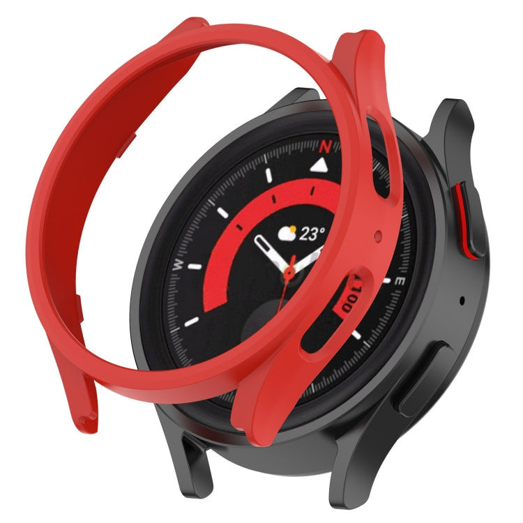 For Samsung Galaxy Watch5 Pro 45mm Half Coverage Hollowed PC Protective Case