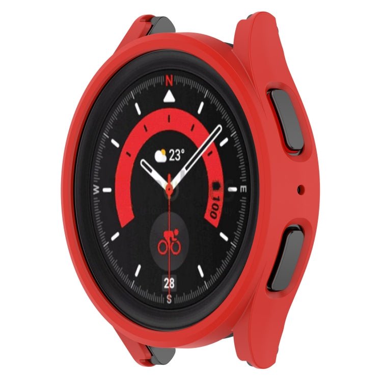For Samsung Galaxy Watch5 Pro 45mm Half Coverage Hollowed PC Protective Case