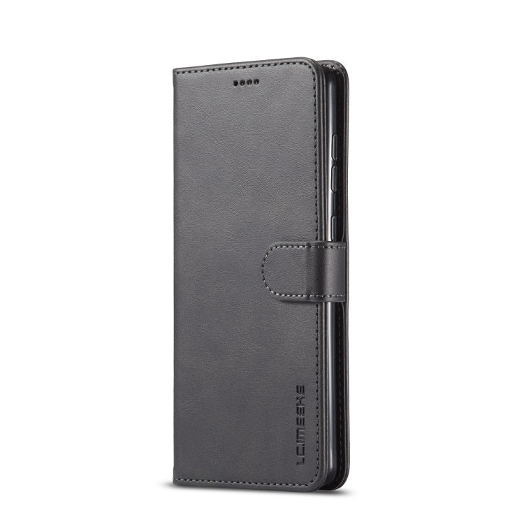 For Galaxy A81 / Note10 Lite / M60s LC.IMEEKE Calf Texture Horizontal Flip Leather Case with Holder & Card Slots & Wallet & Photo Frame
