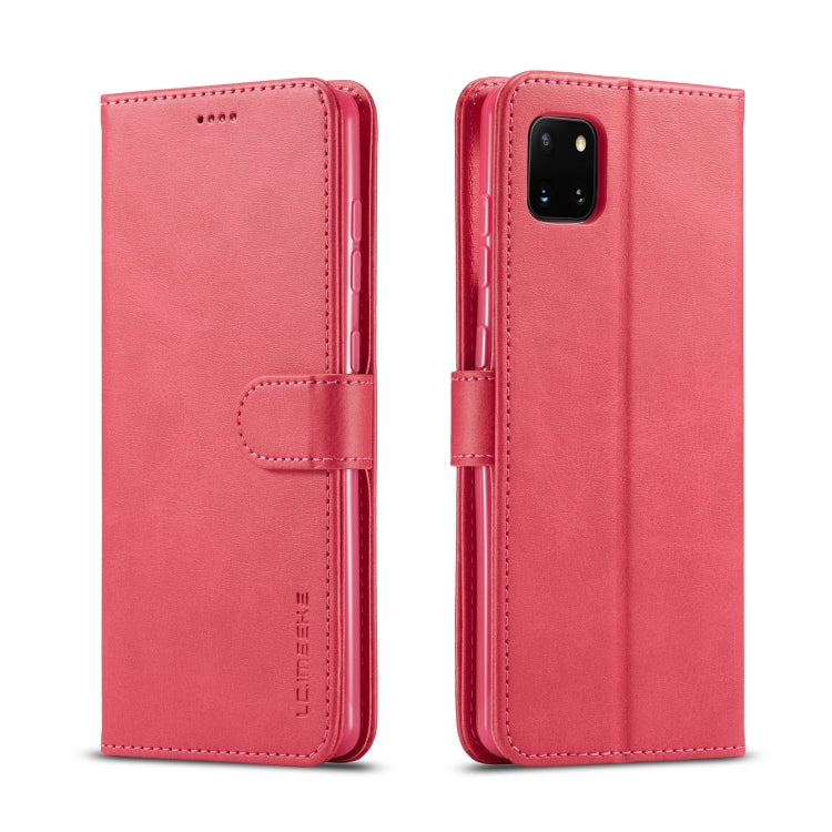 For Galaxy A81 / Note10 Lite / M60s LC.IMEEKE Calf Texture Horizontal Flip Leather Case with Holder & Card Slots & Wallet & Photo Frame