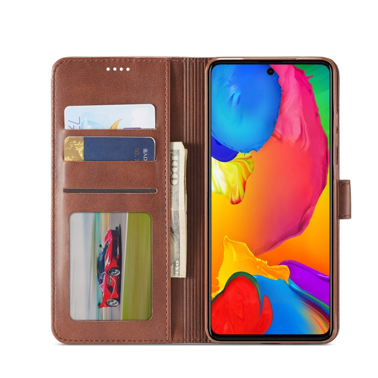 For Galaxy A81 / Note10 Lite / M60s LC.IMEEKE Calf Texture Horizontal Flip Leather Case with Holder & Card Slots & Wallet & Photo Frame