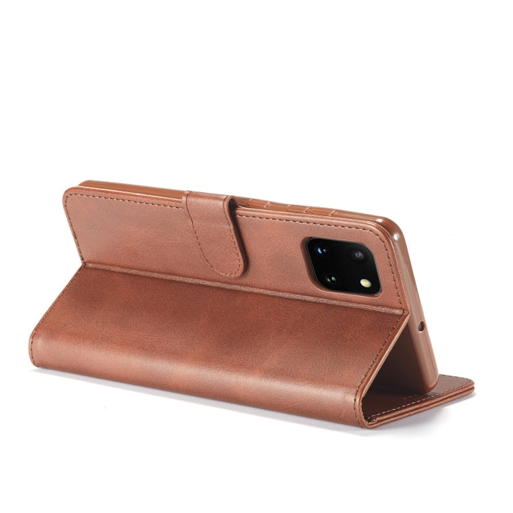 For Galaxy A81 / Note10 Lite / M60s LC.IMEEKE Calf Texture Horizontal Flip Leather Case with Holder & Card Slots & Wallet & Photo Frame