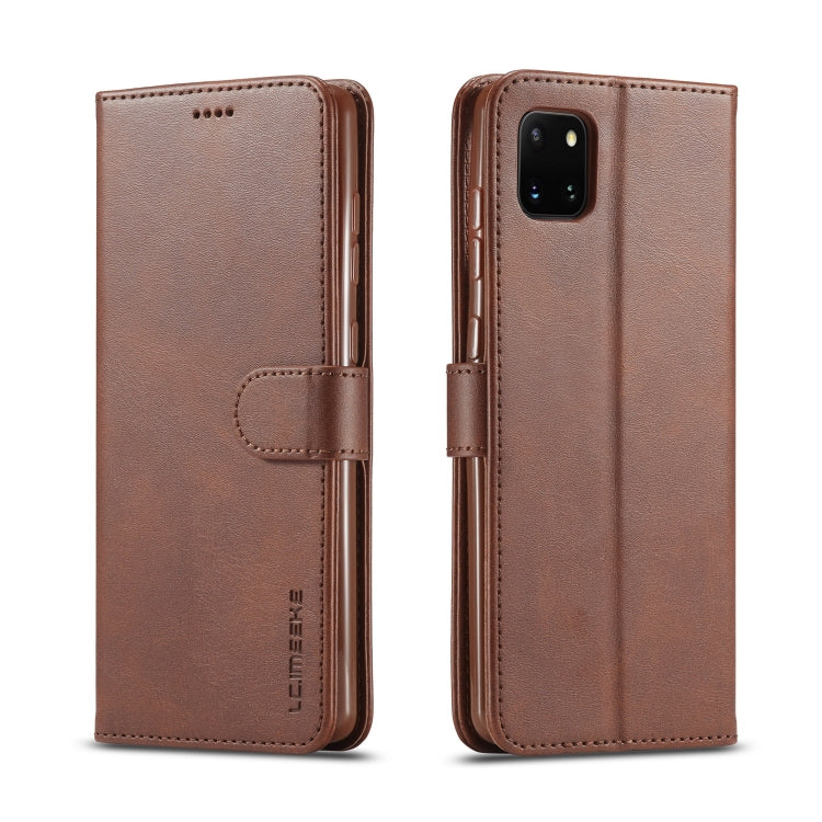 For Galaxy A81 / Note10 Lite / M60s LC.IMEEKE Calf Texture Horizontal Flip Leather Case with Holder & Card Slots & Wallet & Photo Frame