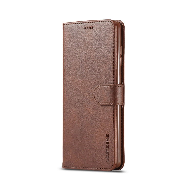 For Galaxy A81 / Note10 Lite / M60s LC.IMEEKE Calf Texture Horizontal Flip Leather Case with Holder & Card Slots & Wallet & Photo Frame