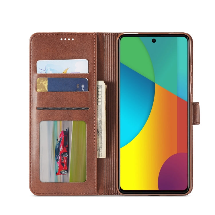 For Galaxy A91 / S10 Lite / M80s LC.IMEEKE Calf Texture Horizontal Flip Leather Case with Holder & Card Slots & Wallet & Photo Frame