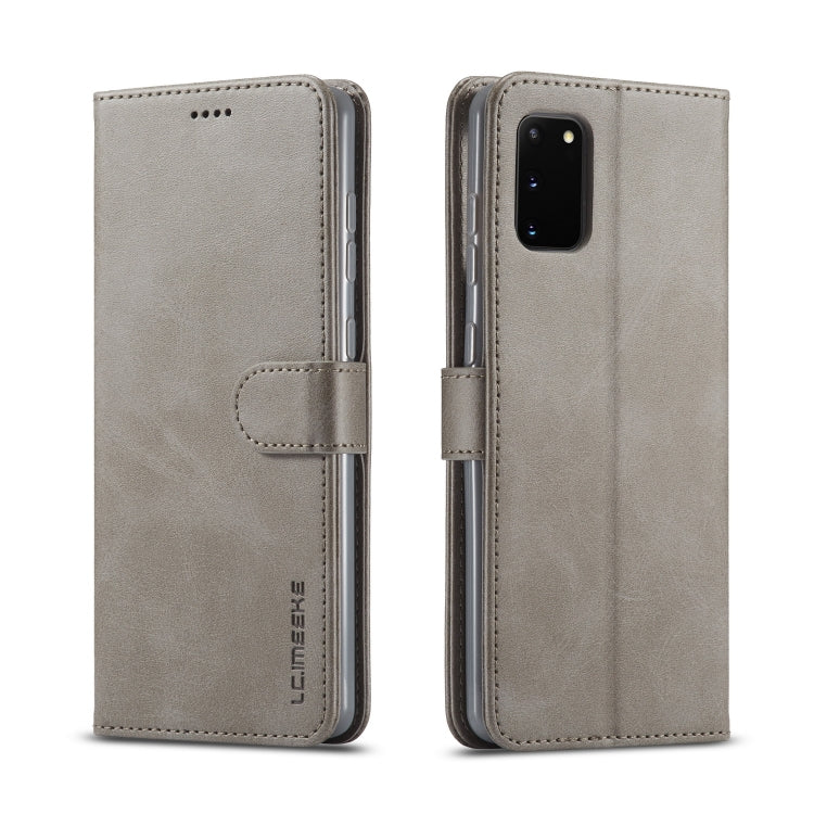 For Galaxy A91 / S10 Lite / M80s LC.IMEEKE Calf Texture Horizontal Flip Leather Case with Holder & Card Slots & Wallet & Photo Frame