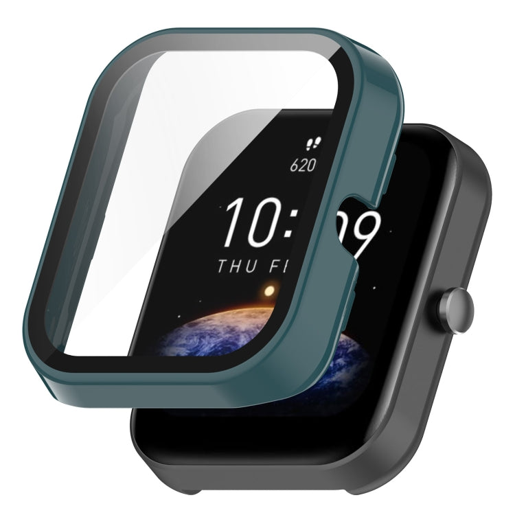 For Amazfit Bip3 / Bip3 Pro PC+ Toughened Film Fully Enclosed Protective Watch Case