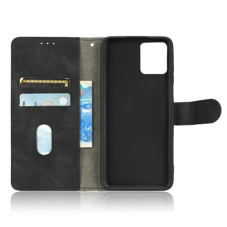 For Motorola Moto G32 Skin Feel Magnetic Flip Leather Phone Case