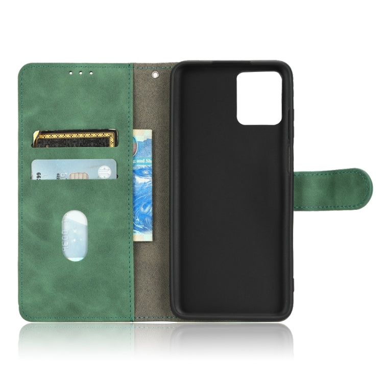 For Motorola Moto G32 Skin Feel Magnetic Flip Leather Phone Case