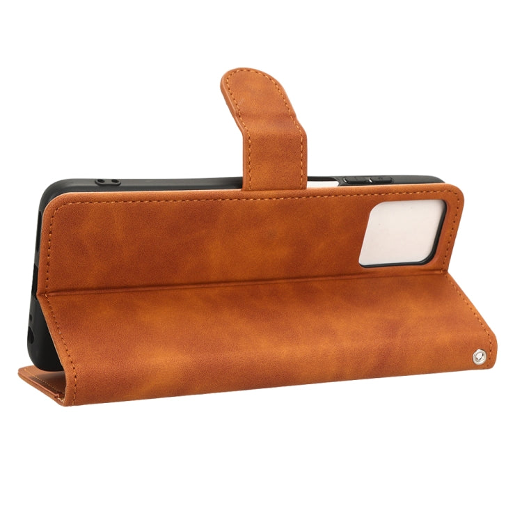 For Motorola Moto G32 Skin Feel Magnetic Flip Leather Phone Case