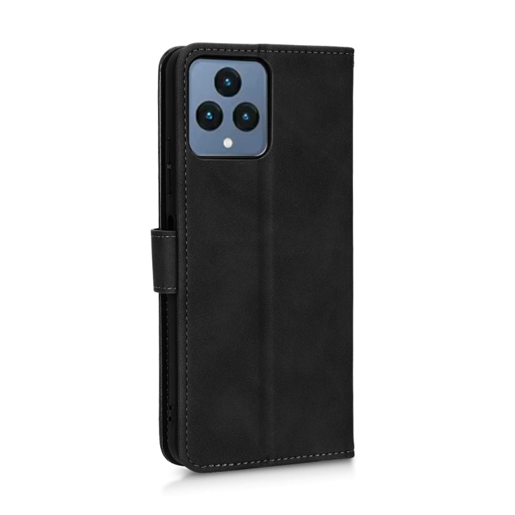 For T-Mobile Revvl 6 5G Skin Feel Magnetic Flip Leather Phone Case