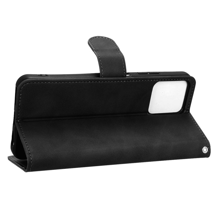 For T-Mobile Revvl 6 5G Skin Feel Magnetic Flip Leather Phone Case