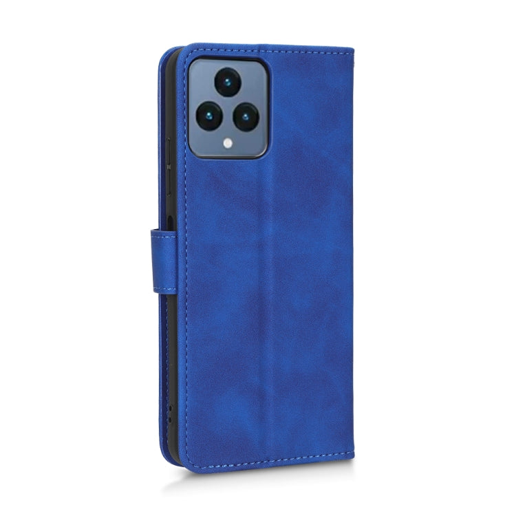 For T-Mobile Revvl 6 5G Skin Feel Magnetic Flip Leather Phone Case