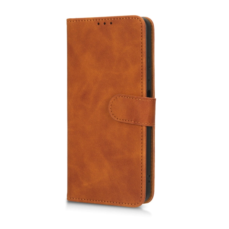 For T-Mobile Revvl 6 5G Skin Feel Magnetic Flip Leather Phone Case