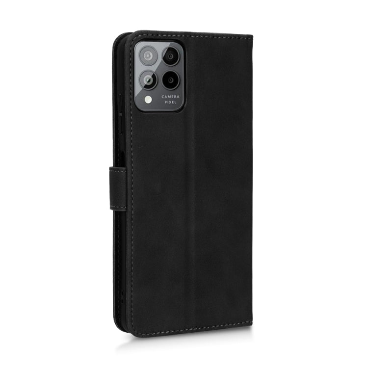 For T-Mobile Revvl 6 Pro 5G Skin Feel Magnetic Flip Leather Phone Case