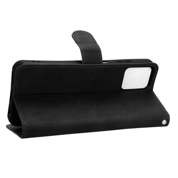 For T-Mobile Revvl 6 Pro 5G Skin Feel Magnetic Flip Leather Phone Case