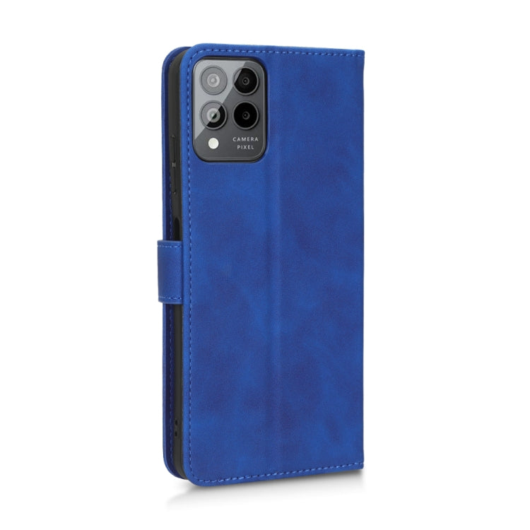 For T-Mobile Revvl 6 Pro 5G Skin Feel Magnetic Flip Leather Phone Case