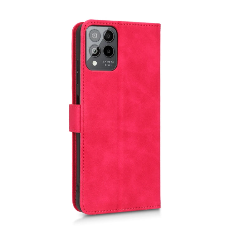 For T-Mobile Revvl 6 Pro 5G Skin Feel Magnetic Flip Leather Phone Case