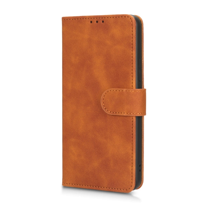 For vivo Y02s Skin Feel Magnetic Flip Leather Phone Case