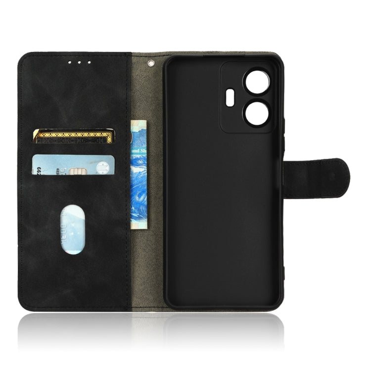 For vivo Y77 Global Skin Feel Magnetic Flip Leather Phone Case