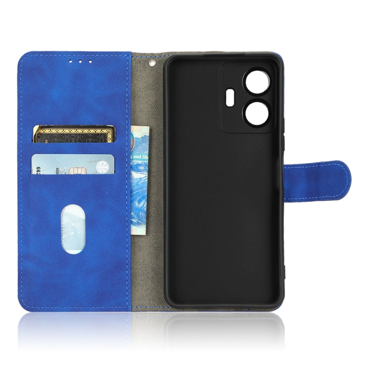 For vivo Y77 Global Skin Feel Magnetic Flip Leather Phone Case