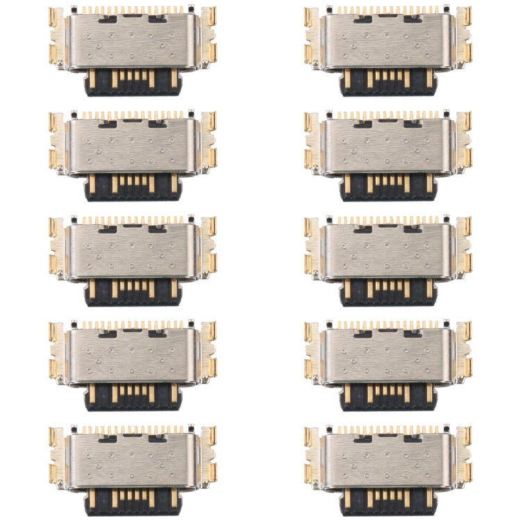 10 PCS Charging Port Connector For Xiaomi Redmi 10C/Redmi 10 India/Redmi Note 11E/Redmi Note 11S