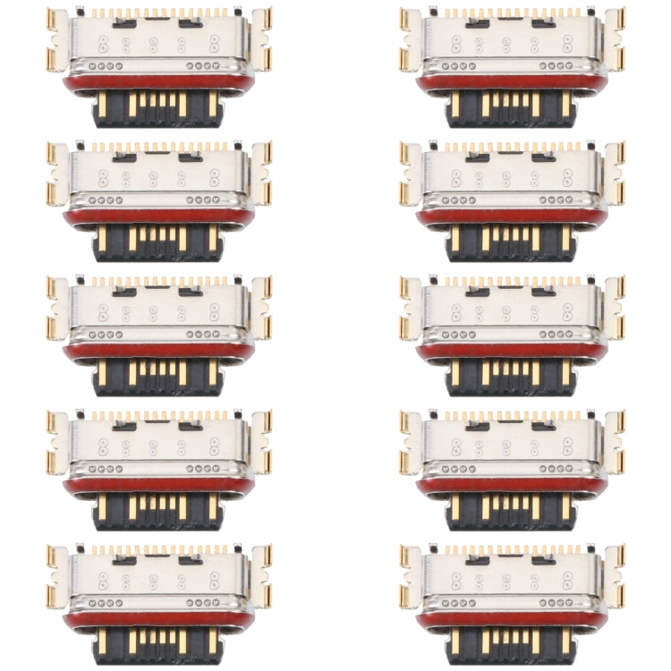 10 PCS Charging Port Connector For Xiaomi Civi/Poco M4 Pro 5G/11i/11i HyperCharge 5G/Redmi K50 Gaming