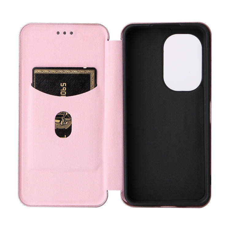 For Asus Zenfone 9 Carbon Fiber Texture Flip Leather Phone Case