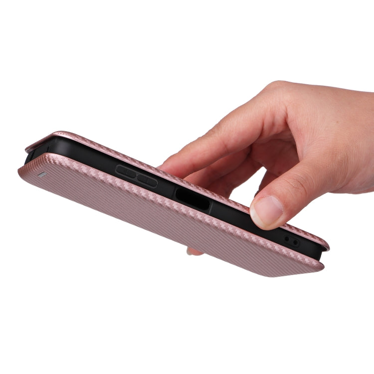 For Asus Zenfone 9 Carbon Fiber Texture Flip Leather Phone Case