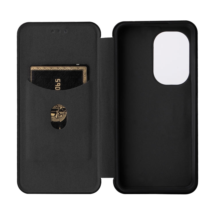 For Asus Zenfone 9 Carbon Fiber Texture Flip Leather Phone Case